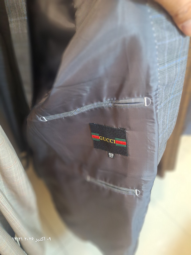 کت اسپرت تک دوخت صنعتی گوچی شیک و خوشفرم با ضمانت کیفیت